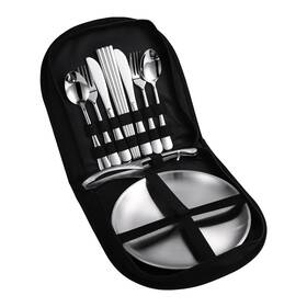 Kmdocmk001 Kermando Stainless Steel Outdoor Camping Mess Kits - Includes Forks Spoons Knives C