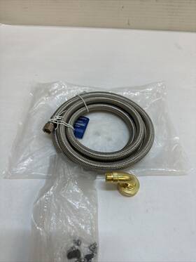 88-2372 Kissler Dishwasher Connector Stainless Steel 72 Inch