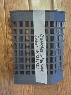 Kdtm704lpa1 Kitchenaid Dishwasher Silverware Basket W11267721 For