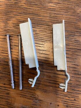Ps584109 Kitchenaid Vintage Dishwasher Plastic Kdi-21 Rack Bumper And Stud Part#