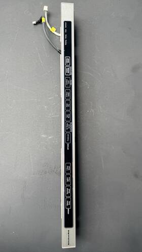 W10195793-c Kitchenaid Dishwasher Control Panel Black Stainless Oem