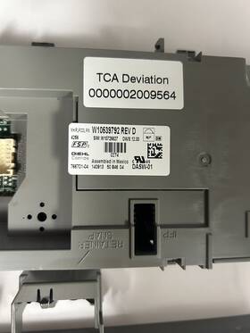 W10539792 Kitchenaid Rev D Dishwasher Control Board
