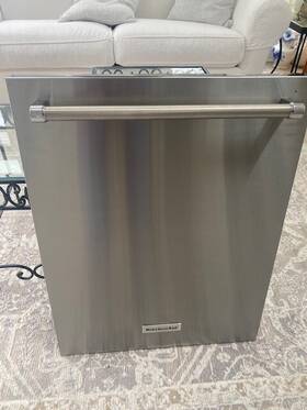 Kdtm354ess Kitchenaid W10686312h Dishwasher Model# Inner And Outer Door Panel Handle