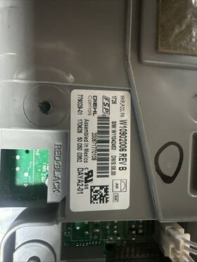 W10902006 Kitchenaid Dishwasher Control Board Part # Rev.b