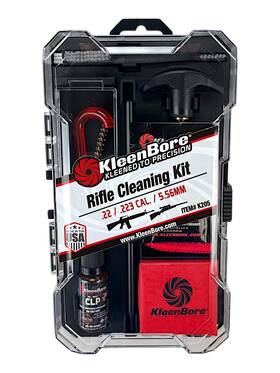 K205 Kleenbore Kleenborecleaning Kit .22/.223/5.56mm Blk