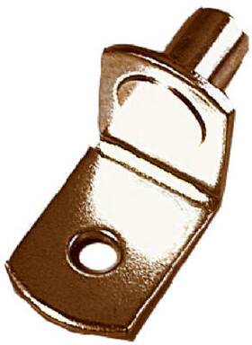 346-br Knape & Vogt Mfg Co 100 Pack - Brass Shelf Support -346 Br