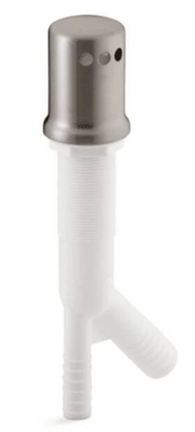 K-9110-sn Kohler Polypropylene Air Gap Body With Cover - Polished Nickel