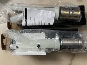 Kag-2sfacb Kraus 2 Air Gap Lot Of Champagne Bronze And Kag-1sfs Stainless Steel