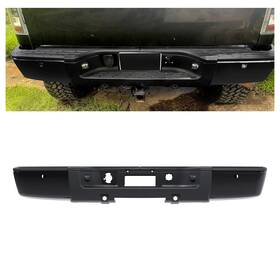 Blet195-mb Kuafu Rear Step Bumper Compatible With 2007-2013 Chevy Chevrolet Silverado Gm