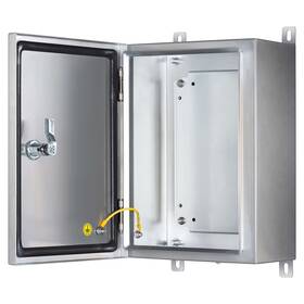 Ip65 Kwonong 710946092068 Stainless Steel Enclosure Waterproof Electrical Box For Indoor And Outd