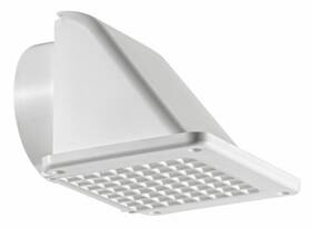 164w Lambro Industries 4 Pack Under-eave Dryer Vent Double-sided White Plastic To 6- Inch Collar