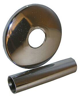 03-1657 Larsen Supply Co. Inc. Briggs Gerber Chrome Tub And Shower Tube Flange -03-1657