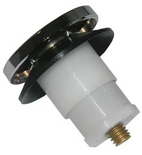 03-4903 Larsen Supply Co. Inc. Replacement Tip Toe Bathtub Drain Stopper Chrome 3/8- Inch