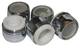 09-1017 Larsen Supply Co. Inc. Dual-thread Brass Aerator Chrome-plated 15/16- Inch 5-pk