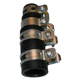 676097 Lasco 052151020376 Rubber Dishwasher/disposal Drain Hose Connector With Clamps Black