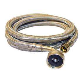 10-0979 Lasco 052151197511 Dishwasher Supply Flex Stainless Steel Braided With Poly Inner Core