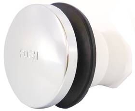03-4903 Lasco 1096884 Tip-toe Style 3/8-inch Thread Bathtub Drain Stopper Chrome Pl