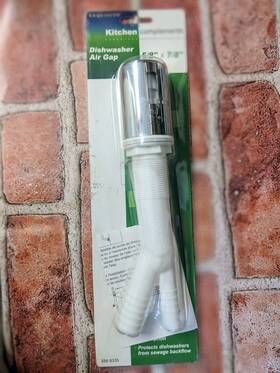 301293 Ldr Exquisite Dishwasher Air Gap 5/8 Inch X 7/8 Kitchen Complements 556 6335