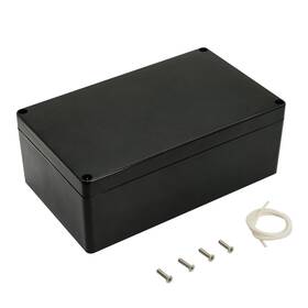 Lemotech 741802856654 Abs Plastic Electrical Project Case Power Junction Box