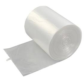 61111a2 Lesbin 13 Gallon Clear Trash Bag 180 Counts