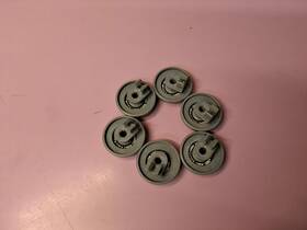 4581dd3003e Lg 4581dd3003d Dishwasher Roller Set Of 6ft Used