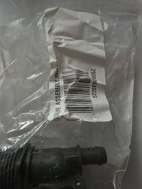 Lg 5220fr2006z Dishwasher Valve Assembly Black/white Plastic Replacement Part