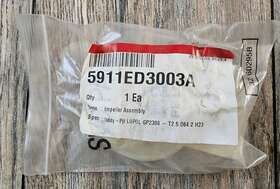 5911ed3003a Lg Genuine Dishwasher Pump Impeller Oem New Part Old Stock