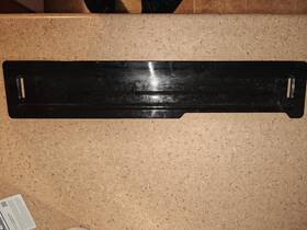 Acq90777001 Lg Dishwasher Bottom Toe Kick Plate Access Panel Black