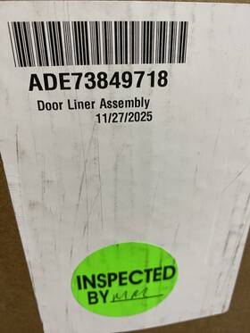Ade73849718 Lg Door Liner Assembly Oem