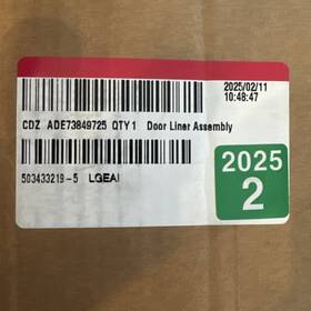 Ade73849725 Lg Dishwasher Door Liner Assembly