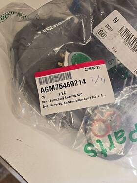 Agm75468214 Lg Oem Dishwasher Sump Parts Include Turbility Sensor Motor New