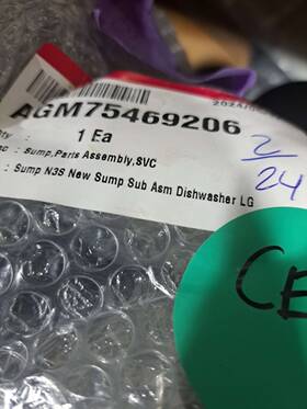Agm75469206 Lg Dishwasher Parts Assembly New In Box Df3