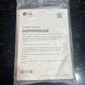 Ldts555 Lg Ldps684 Dishwasher Manual Ldp681 Ldt780# Ldp770 Ldt680 Ldp680 Ldp780