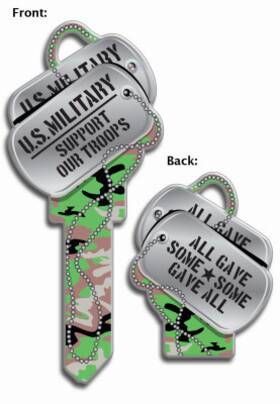 B141s Lucky Line 5 Pack - Sc1 Dog Tags Key Blank -b141s