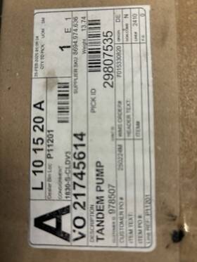 21745614 Mack/volvo Tandem Pump
