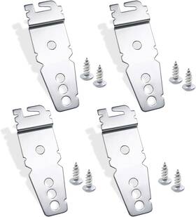 880281 Maodai 4 Pack Undercounter Dishwasher Bracket Clips Mounting Br