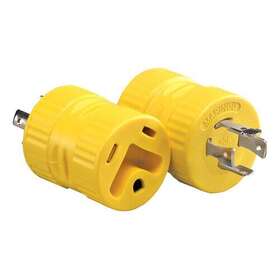 Marinco / Park Power 093344311628 128a Rv Generator Adapter 20 Amp Locking 4-prong. Huge Saving