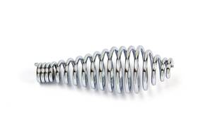 506-0004 Maryland Precision Spring Stove Handle Chrome Finish Tapered At One End. Max Diameter 1-1/2 Inch