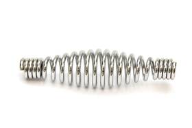 506-0013 Maryland Precision Spring Stove Handle Chrome Finish Tapered At Both Ends. Max Diameter 1-1/2