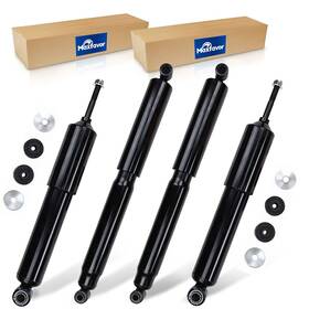 B4sh061j-as Maxfavor 2wd Front And Rear Shocks Fit For Dodge Ram 1500 2500 1994 1995 1996 1