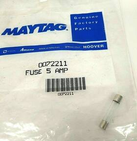0072211 Maytag 5 Amp Fuse For