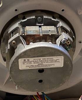 5kcp122e1bx Maytag Ge Motor - Model 5kcp122e1x P/n 6917260 From Dishwasher 1/3 Hp
