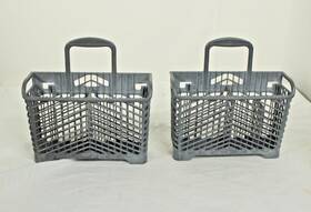 6-918873 Maytag 6-917535 Dishwasher Silverware Utensil Cutlery Plastic Basket Set Of 2