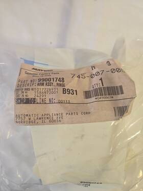 99001748 Maytag Lower Wash Arm Support
