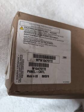Wpw10475772 Maytag Dishwasher Control Board Part Number