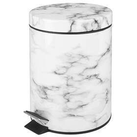 06588mdhseu Mdesign Pedal Waste Basket Metal Bin With Lid And Plastic B