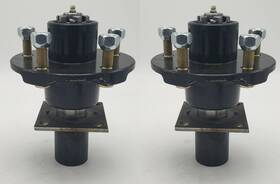 Rp2208220414 Mguotp Replacement For Two- 5 X 4.5 Idler Hub Spindle Kit With Brake Flg Tr