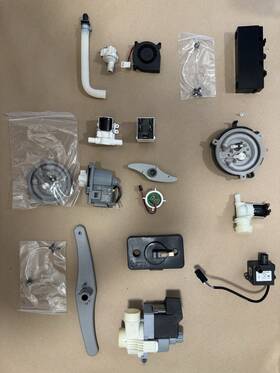 Cdc17p0awb Midea Parts For Comfee/midea Portable Dishwashers