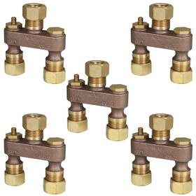 S1291-5 Midline Valve Anti-sweat Toilet Tank With Nuts 1/2 Inch Swt Con