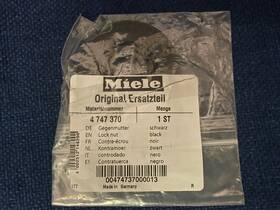 04747370 Miele New Oem Dishwasher Locknut Black 4747370 H2